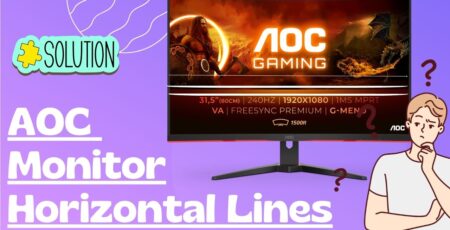 AOC Monitor Horizontal Lines