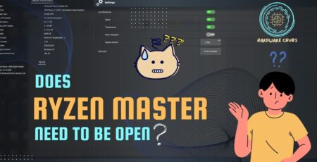 Does Ryzen Master Need to Be Open