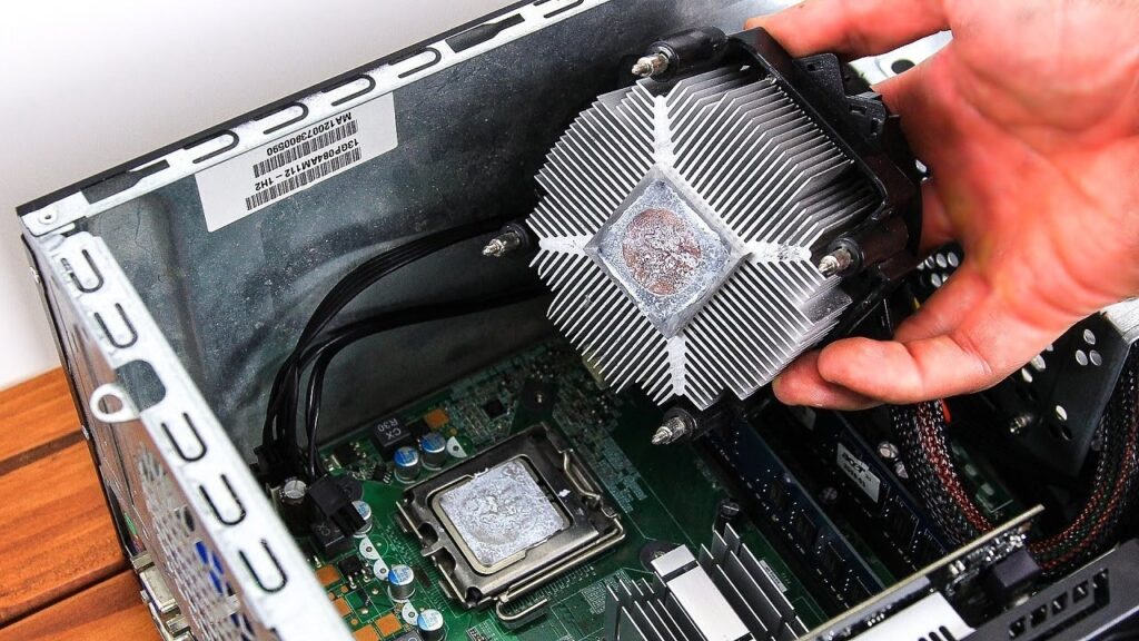 Mount the CPU Cooler, What to Do After Installing New CPU